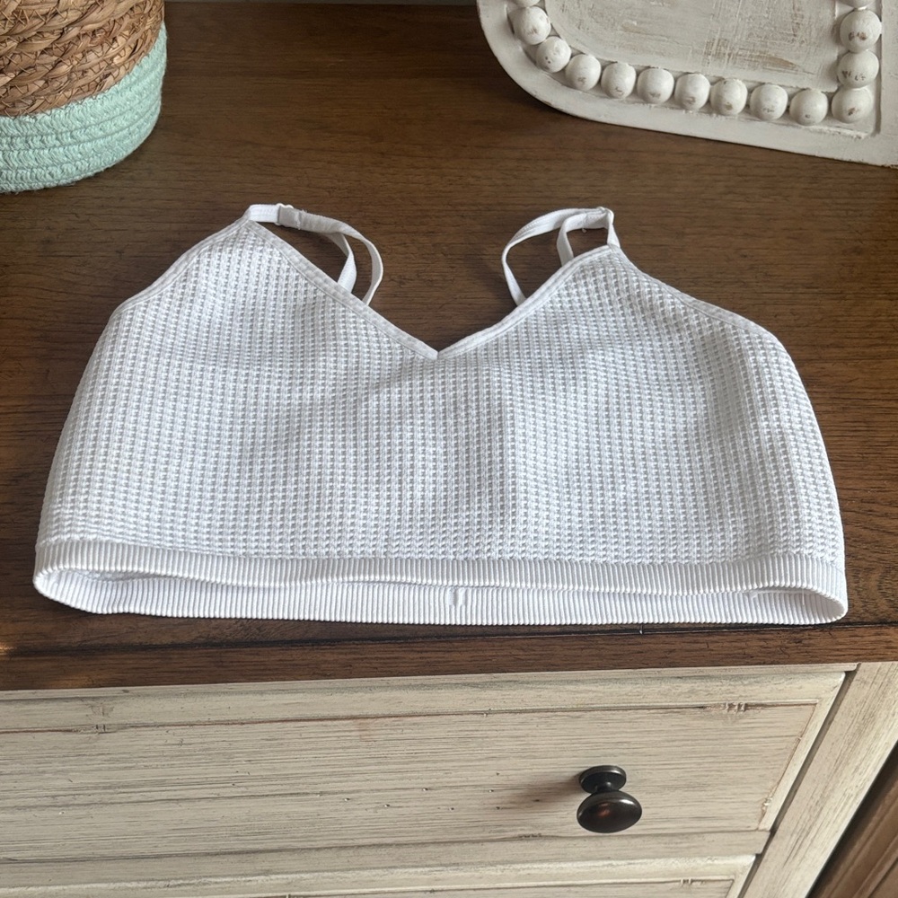 Bozzolo White Textured Top